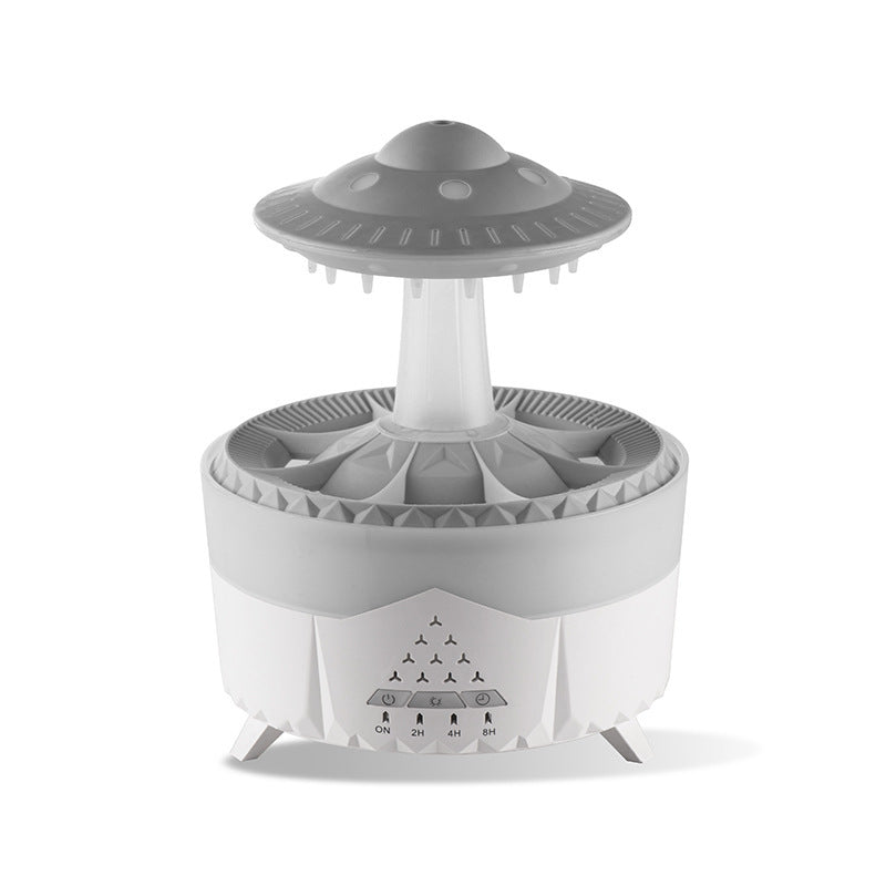 UFO Rain Drop Ultrasonic Humidifier – Essential Oil Diffuser for Home & Office