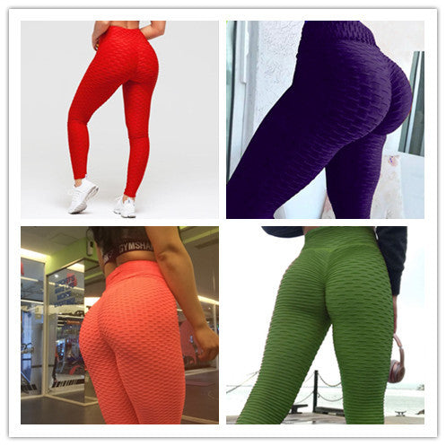 Workout Booty Lifting Anti Cellulite Scrunch Leggings